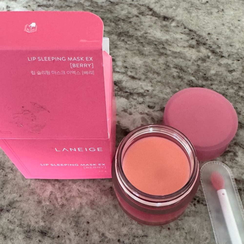 LANEIGE Pink Lip Balm Gloss Hydrating